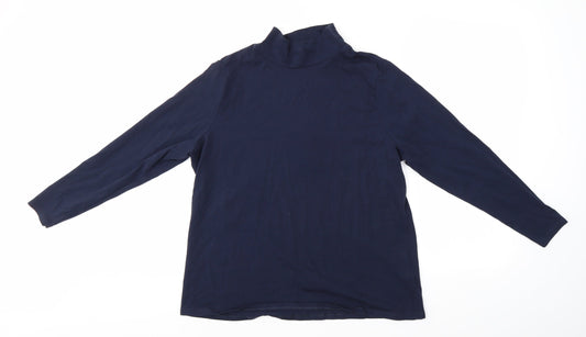 M&S Womens Blue   Basic Blouse Size 20