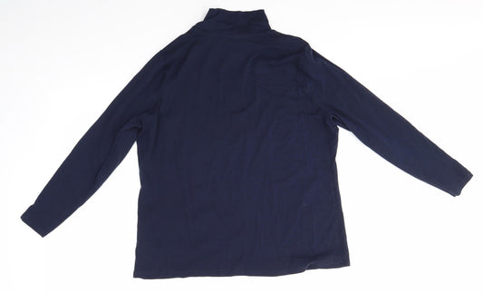 M&S Womens Blue   Basic Blouse Size 20