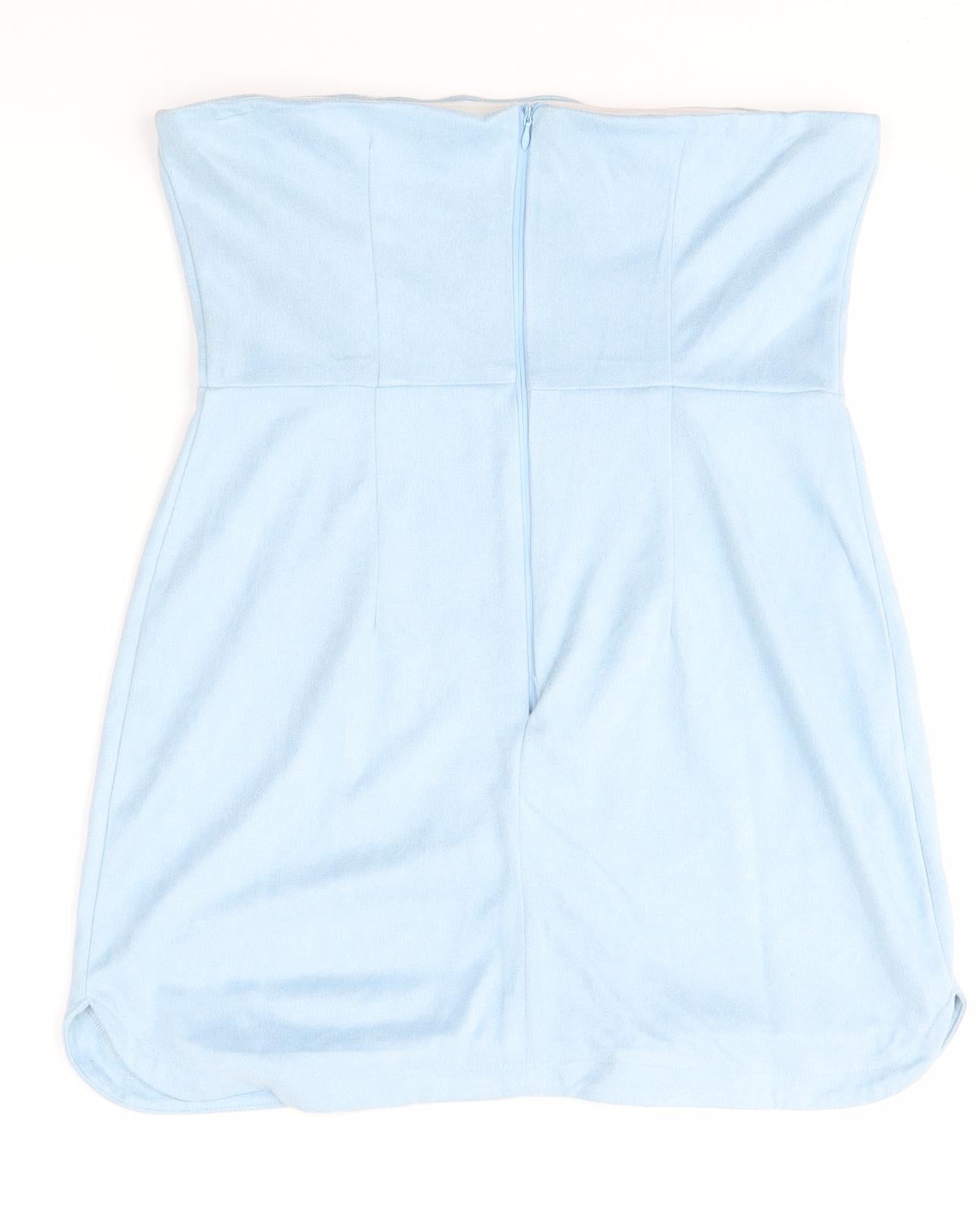 PRETTYLITTLETHING Womens Blue   Mini  Size 10