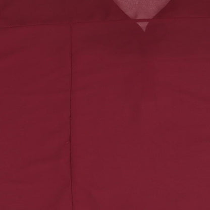 Womens UK Size 2XL Preworn Red Basic Blouse