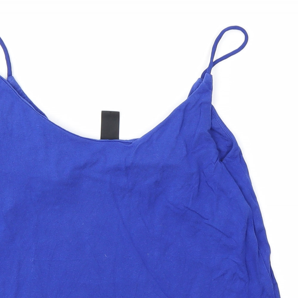 Womens UK Size XS H&M Blue Camisole Blouse