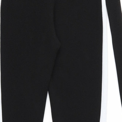 Womens UK Size 8 PRETTYLITTLETHING Regular Fit Dress Pants Black Trousers