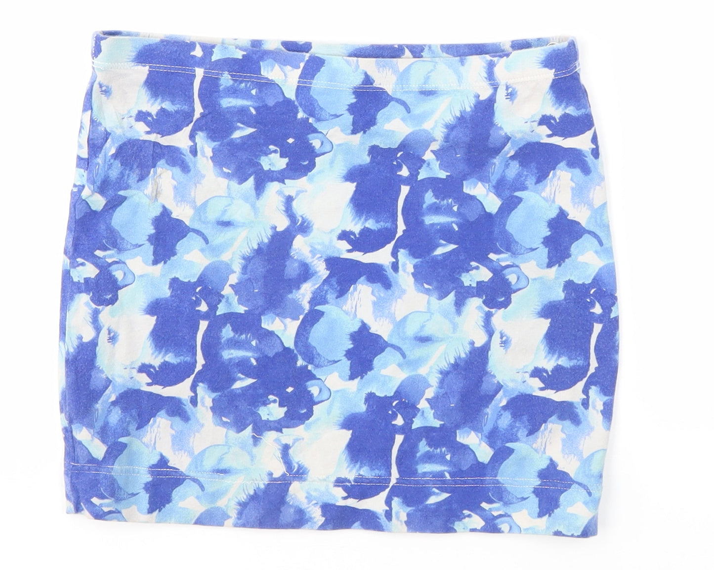 H&M Womens Blue   Mini Skirt Size XS