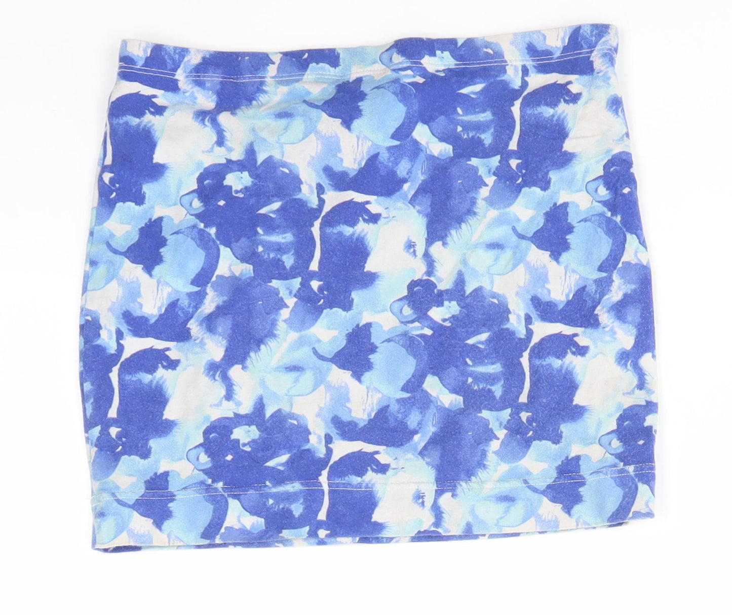 H&M Womens Blue   Mini Skirt Size XS