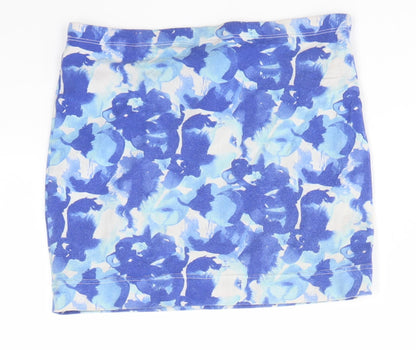 H&M Womens Blue   Mini Skirt Size XS