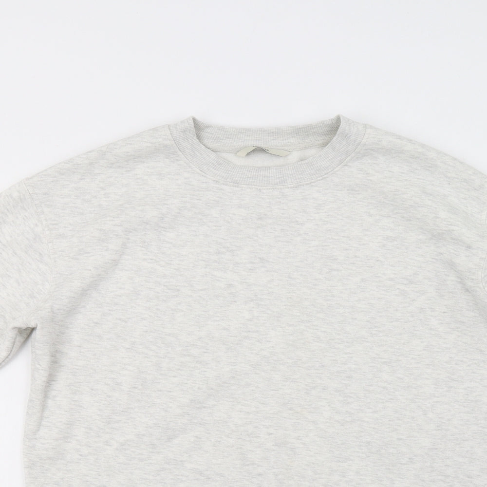 George Womens Grey   Pullover Sweatshirt Size S