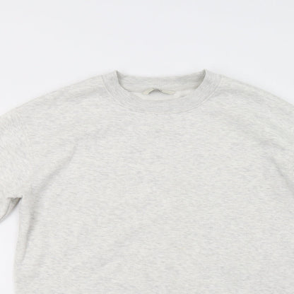 George Womens Grey   Pullover Sweatshirt Size S