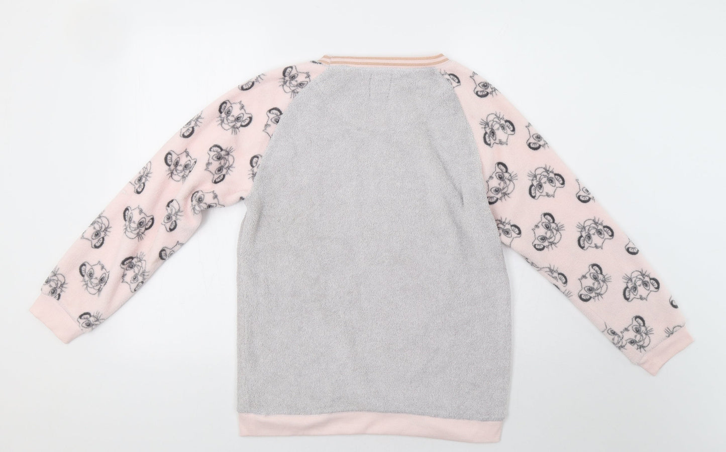 Primark Womens Grey   Top Pyjama Top Size M  - Lion King