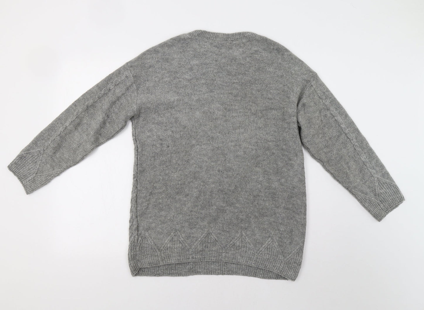 George Womens Grey   Pullover Jumper Size M