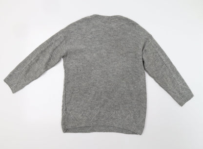 George Womens Grey   Pullover Jumper Size M