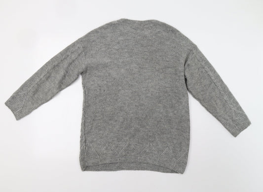 George Womens Grey   Pullover Jumper Size M