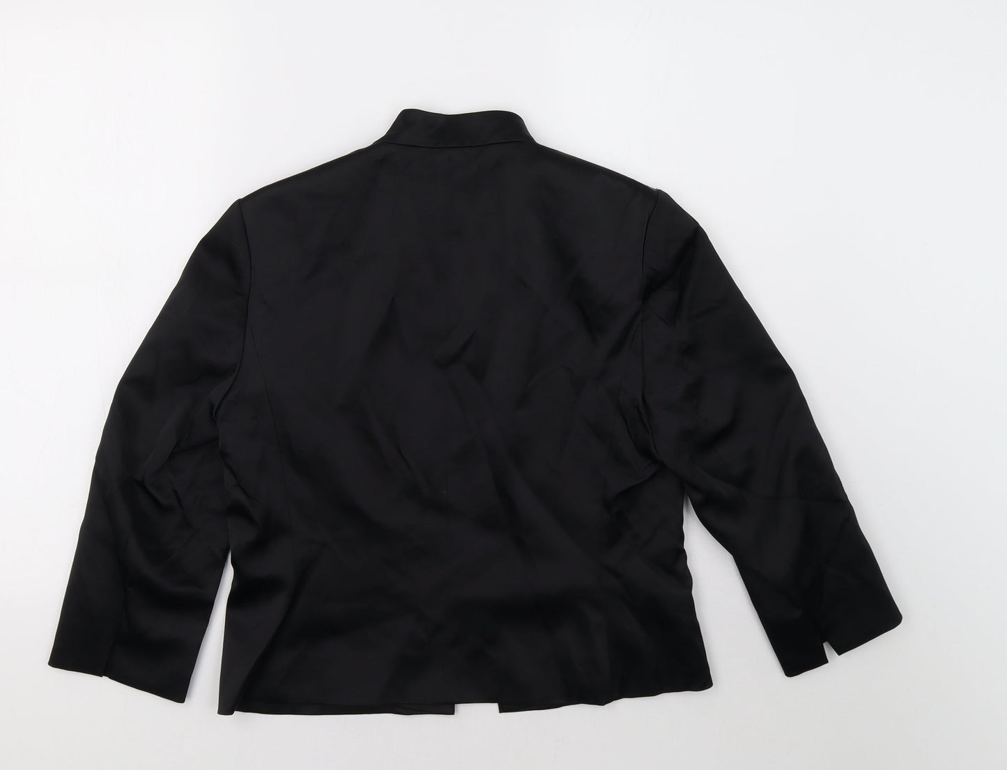 Principles Womens Black   Kimono Blazer Size 10