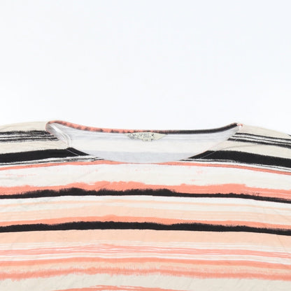 Womens UK Size 16 M&Co Pink Basic Blouse