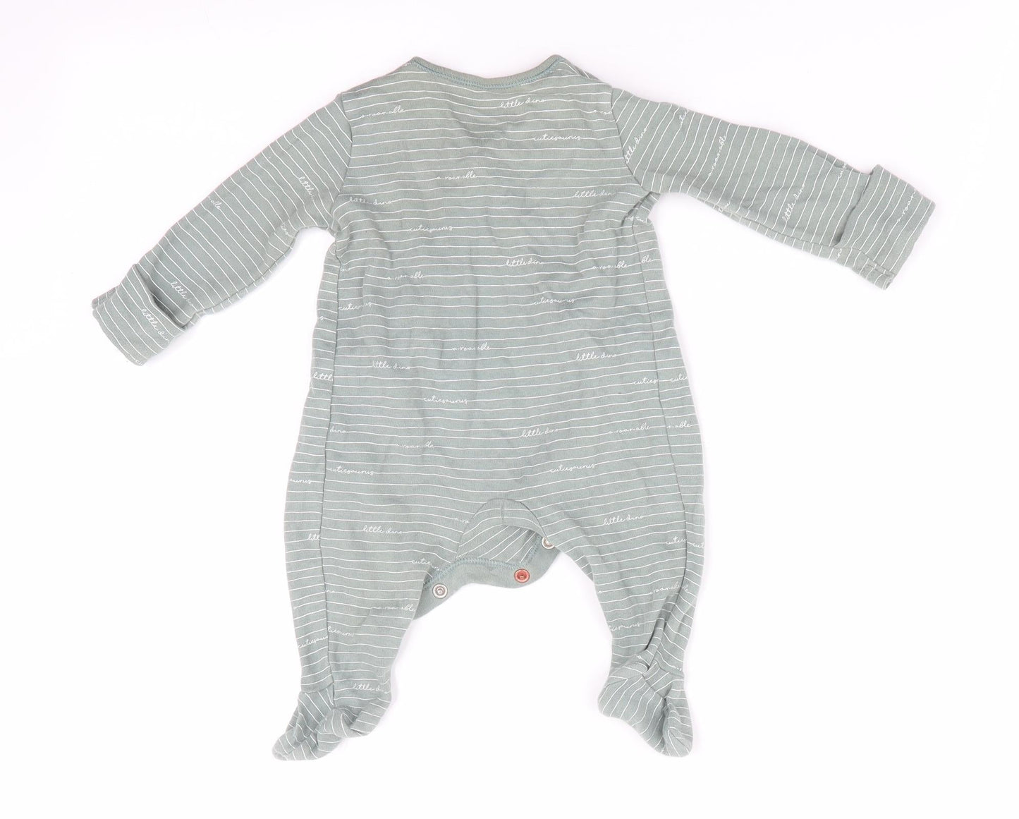 George Boys Green   Babygrow One-Piece Size 0-3 Months