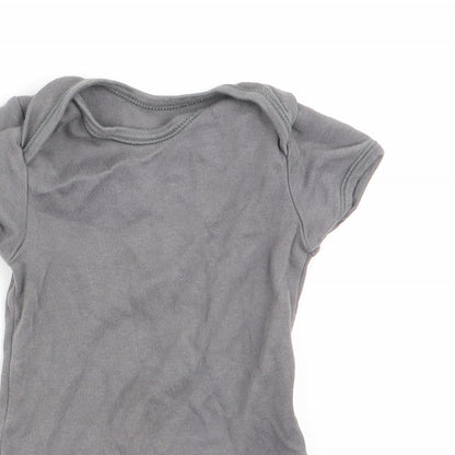 George Boys Grey   Romper One-Piece Size 9-12 Months