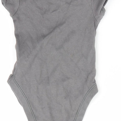 George Boys Grey   Romper One-Piece Size 9-12 Months