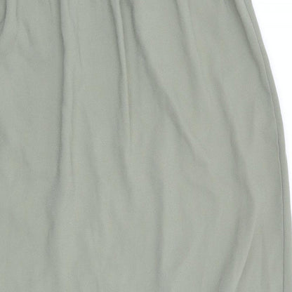 New Look Womens Green   A-Line Skirt Size 12  - Back Elastication