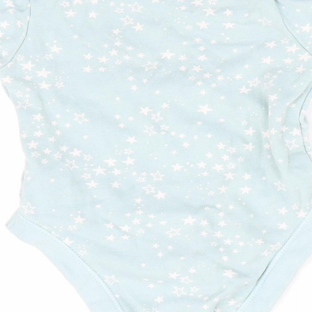 George Girls Green   Romper One-Piece Size 0-3 Months  - Star Print