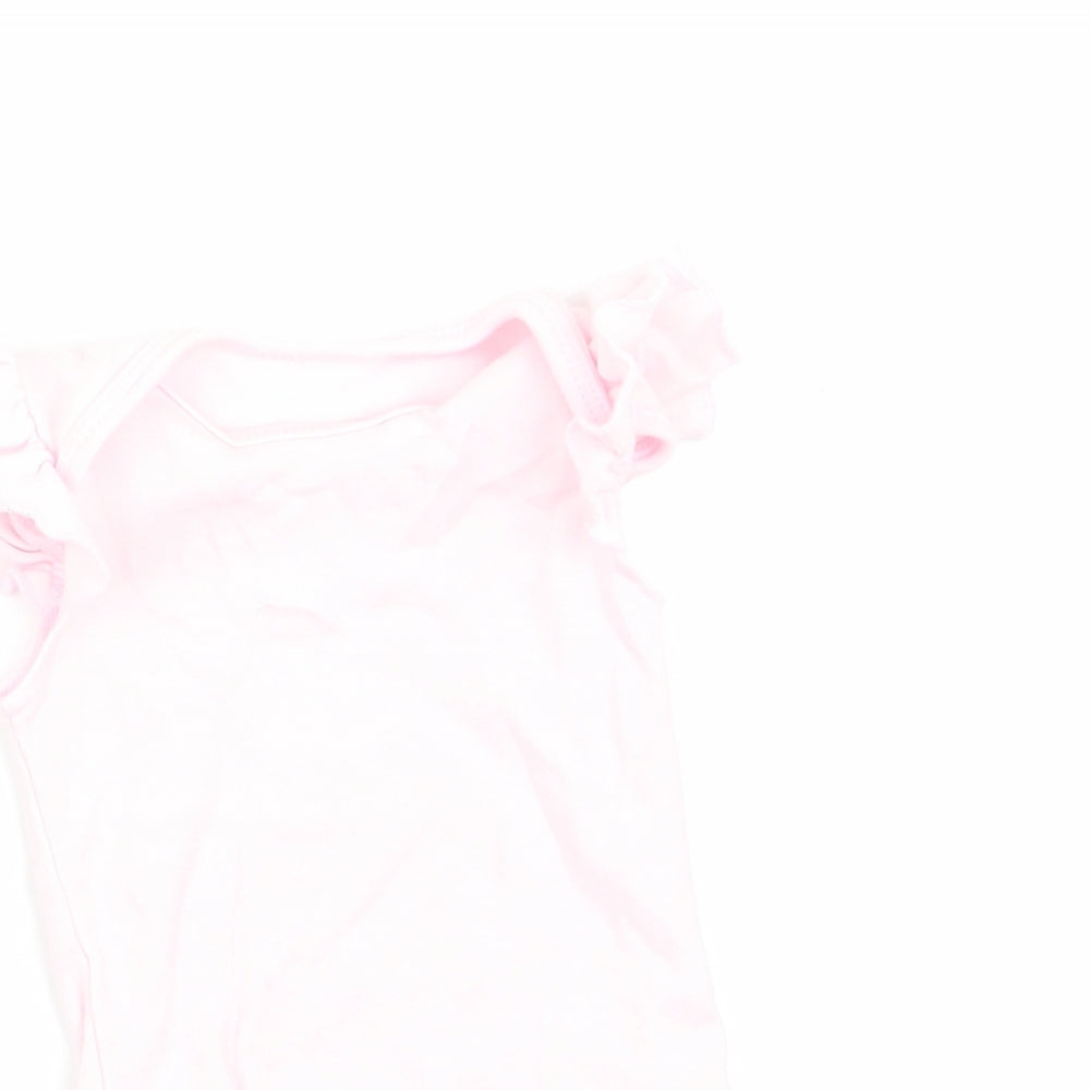 Kyle & Deena Girls Pink   Romper One-Piece Size 3-6 Months