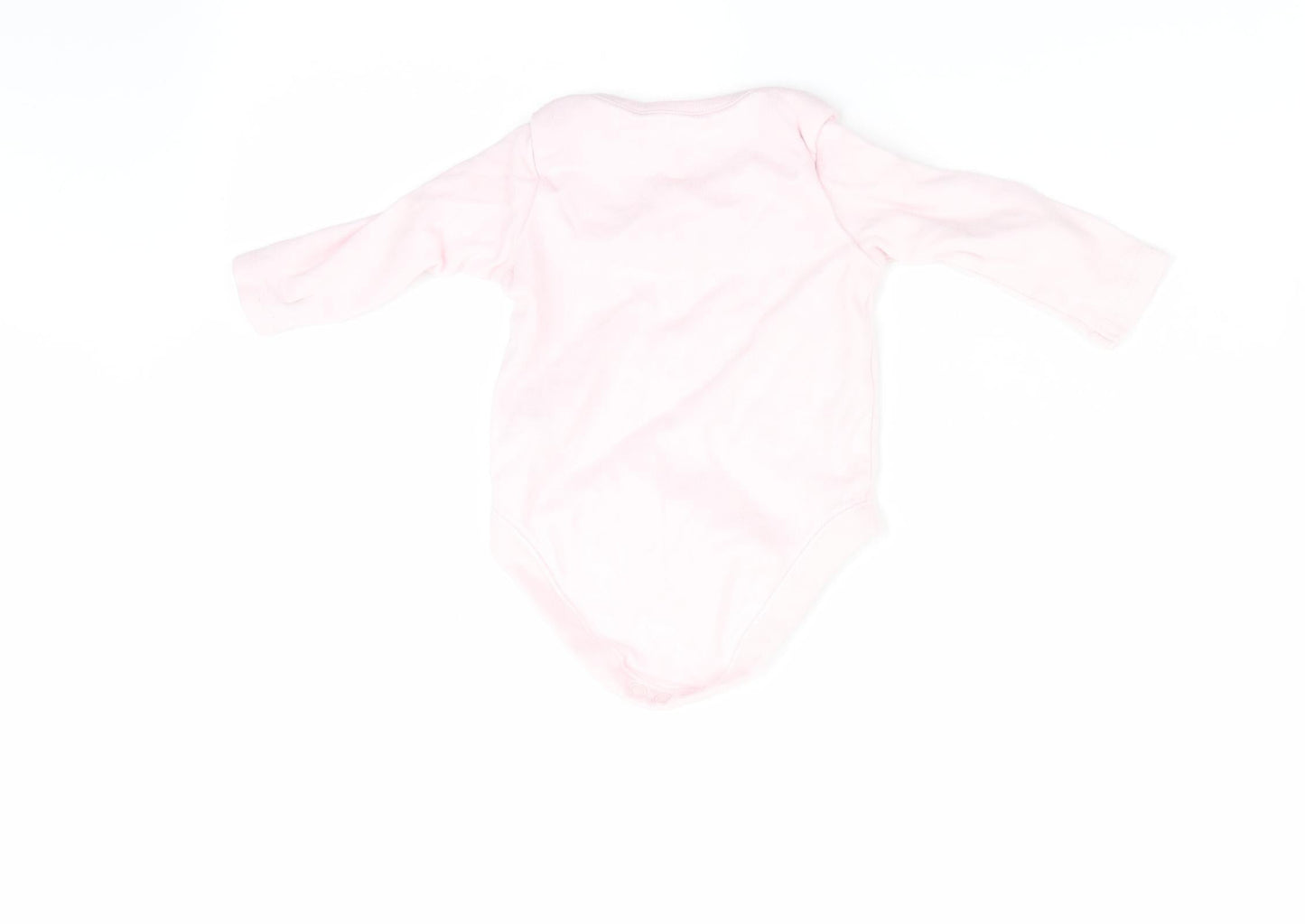 Florence and Fred Girls Pink Animal Print  Romper One-Piece Size 0-3 Months  - Bee Happy