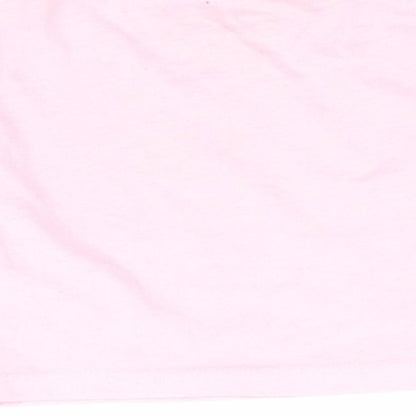 Primark Girls Pink   Basic T-Shirt Size 0-3 Months  - Smile