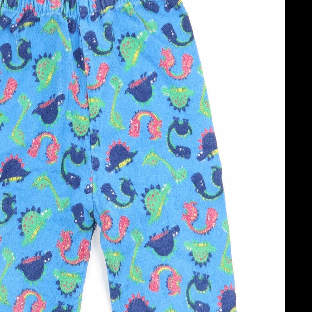 Rebel by Primark Boys Blue Animal Print   Pyjama Pants Size 2-3 Years  - Dinasour Print