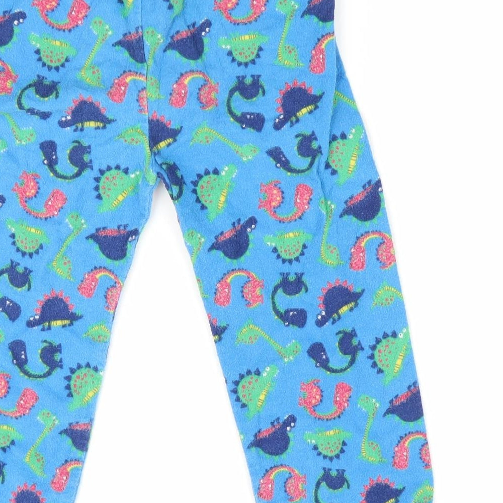 Rebel by Primark Boys Blue Animal Print   Pyjama Pants Size 2-3 Years  - Dinasour Print
