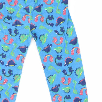 Rebel by Primark Boys Blue Animal Print   Pyjama Pants Size 2-3 Years  - Dinasour Print