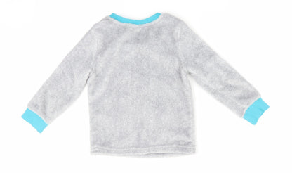 Disney Boys Grey Animal Print   Pyjama Top Size 4 Years  - Lion King