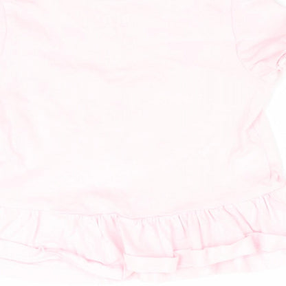 Florence and fred Girls Pink Floral  A-Line  Size 6-9 Months  - Smile