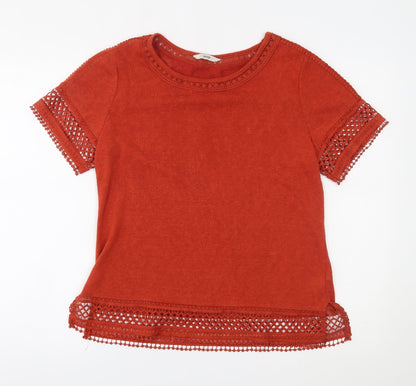 George Womens Orange   Pullover Jumper Size 12