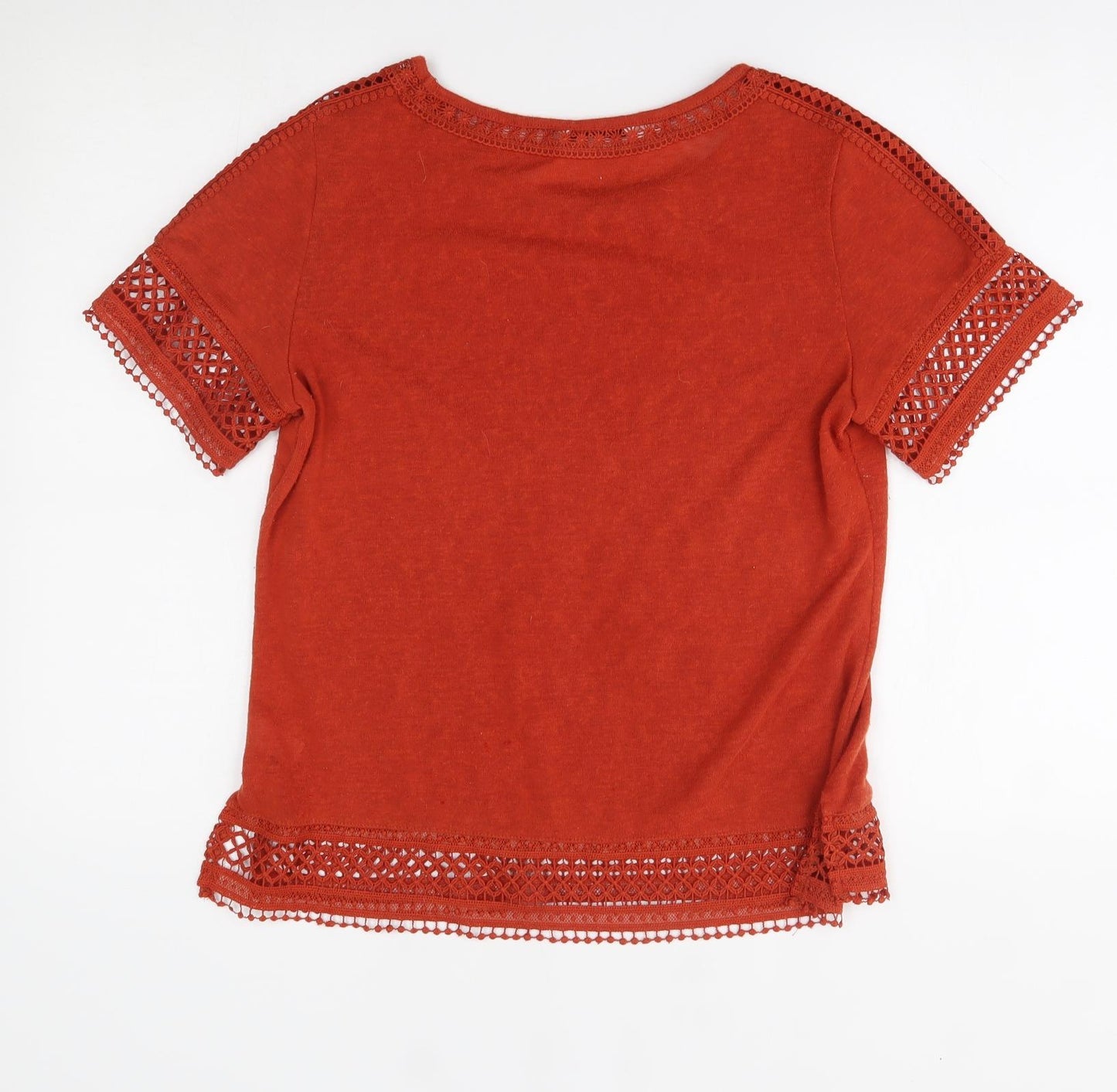 George Womens Orange   Pullover Jumper Size 12