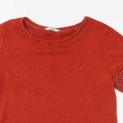 George Womens Orange   Pullover Jumper Size 12