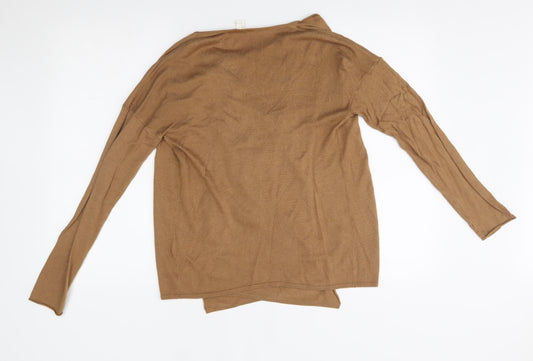 Womens UK Size XS H&M Brown Cardigan Jumper