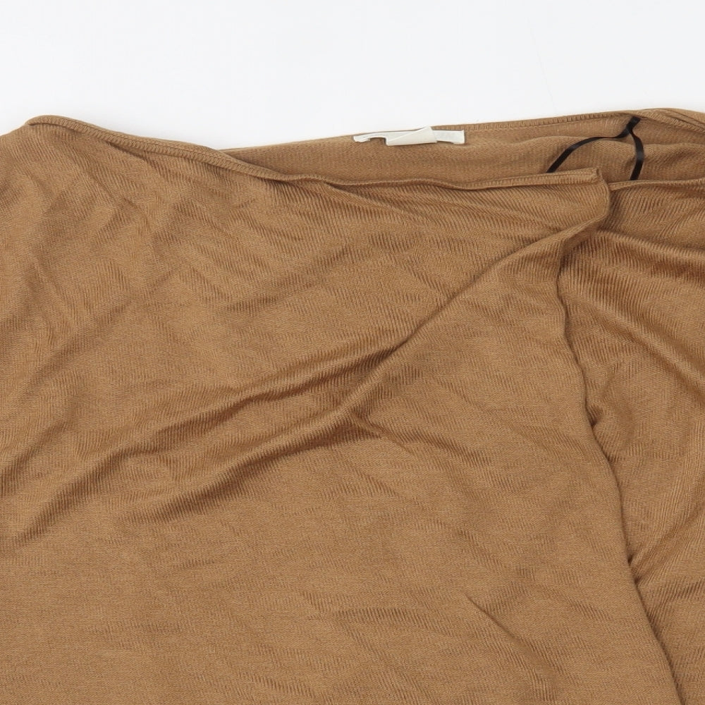Womens UK Size XS H&M Brown Cardigan Jumper