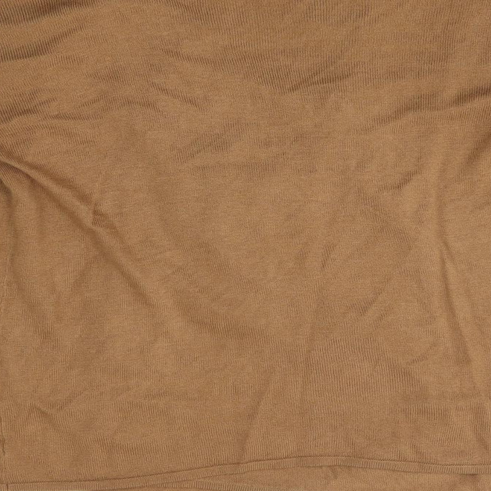 Womens UK Size XS H&M Brown Cardigan Jumper