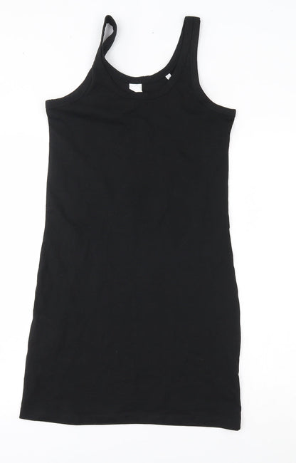 skinny fit women Womens Beige   Tank Dress  Size S