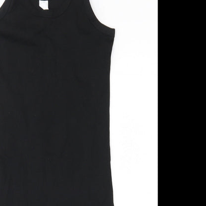 skinny fit women Womens Beige   Tank Dress  Size S