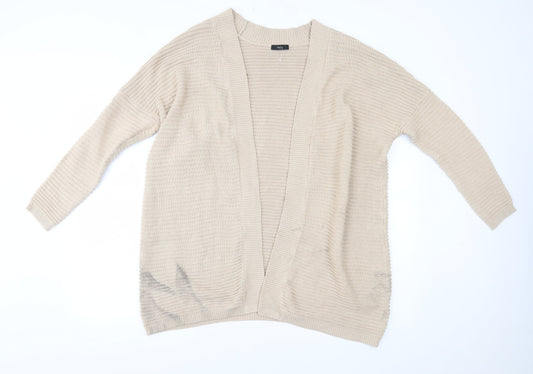 Womens UK Size S M&Co Beige Cardigan Jumper