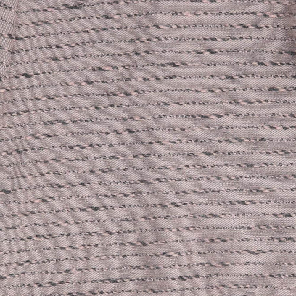 az Womens Pink Striped  Cardigan Jumper One Size