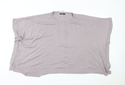 Autograph Womens Purple    Poncho Size 8