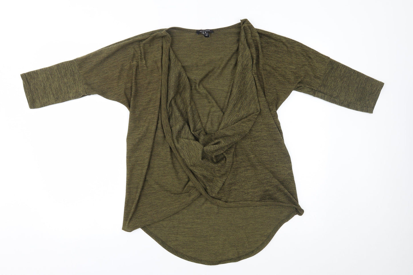 Womens UK Size M New Look Green Pullover Jumper