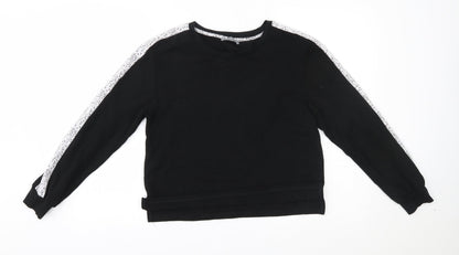 Womens UK Size 10 New Look Black Pullover Jumper