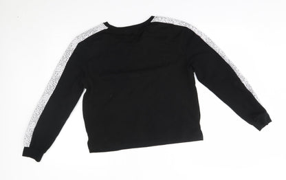 Womens UK Size 10 New Look Black Pullover Jumper