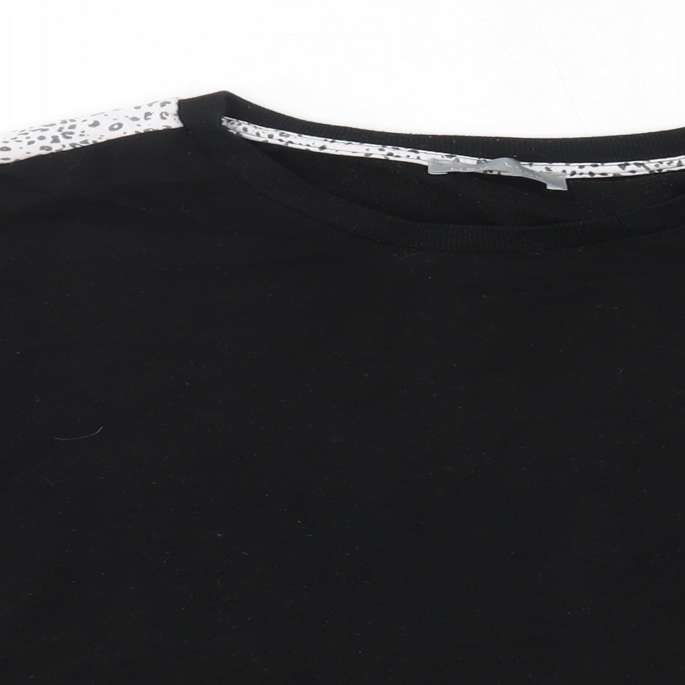 Womens UK Size 10 New Look Black Pullover Jumper