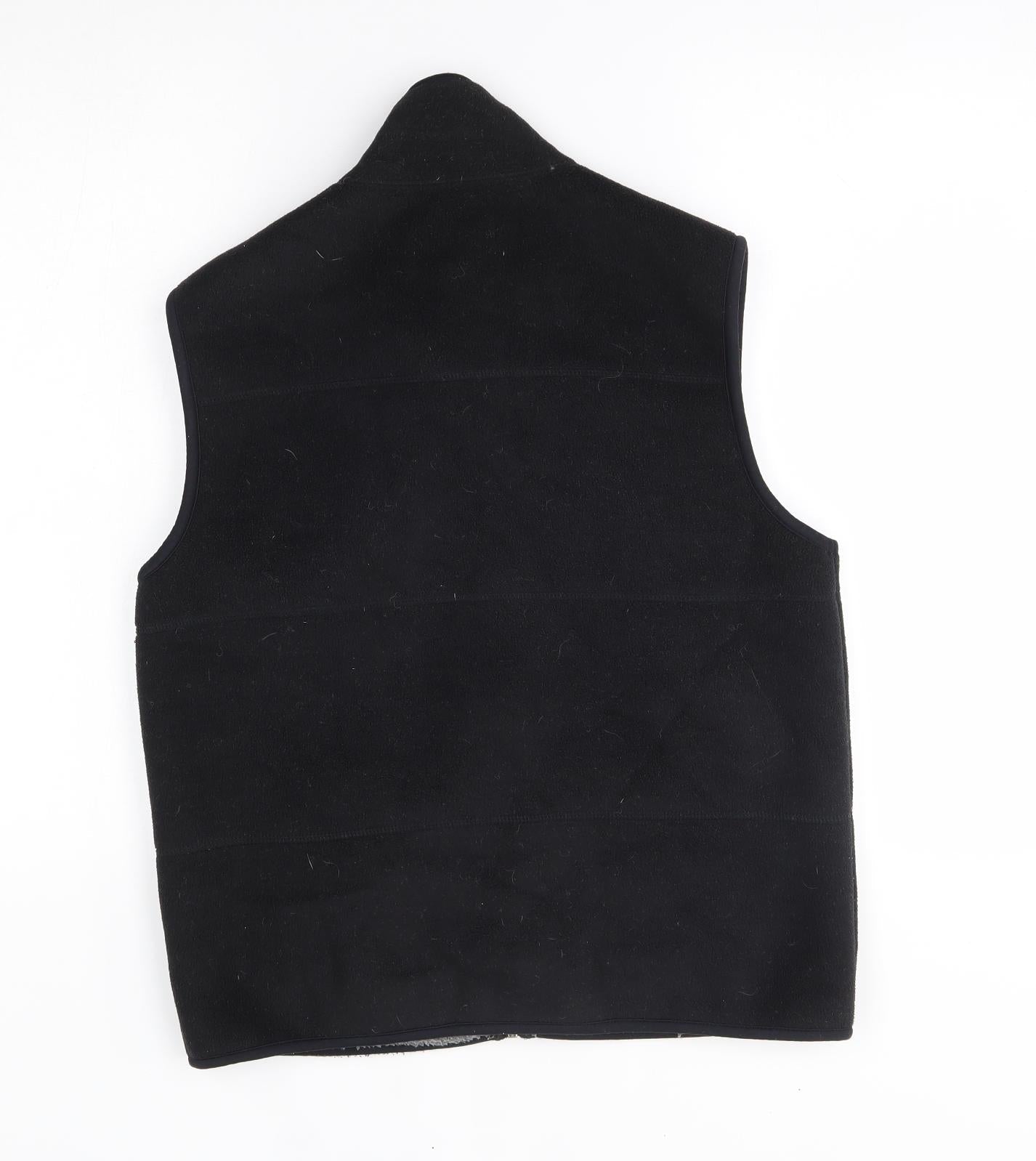 Womens UK Size M eivissa Black Gilet