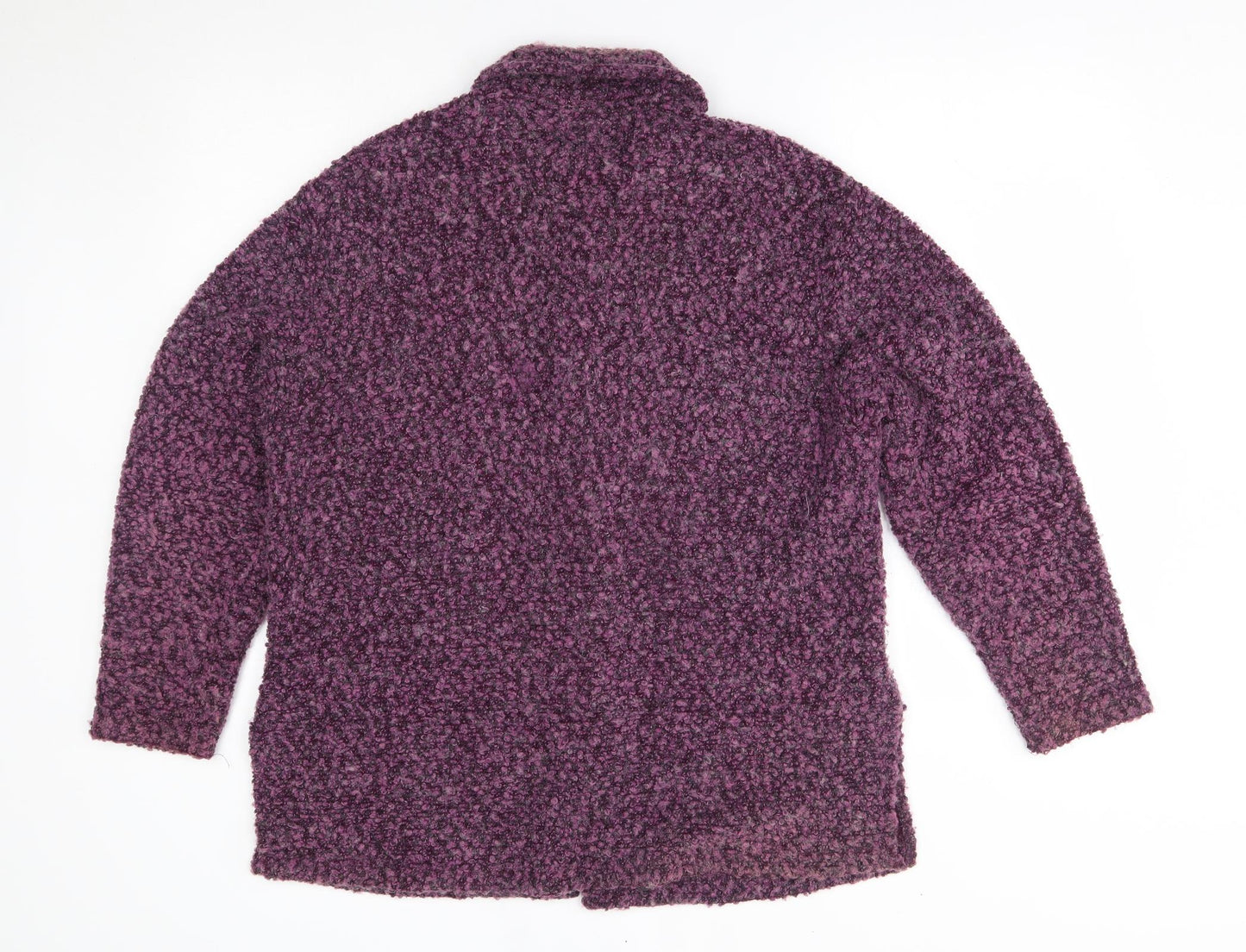 Classics Womens Purple   Cardigan Jumper Size M