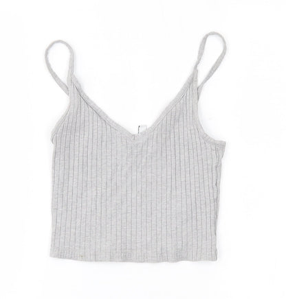 Womens UK Size S H&M Grey Tunic Jumper