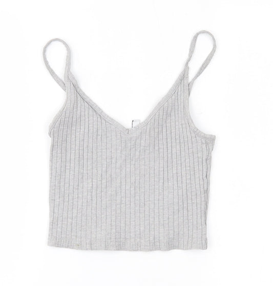 Womens UK Size S H&M Grey Tunic Jumper