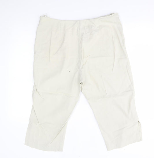 Womens UK Size 18 Dorothy Perkins Regular Fit  Beige Trousers